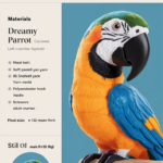 Free Parrot Crochet Pattern – Easy Amigurumi Parrot