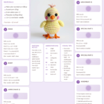 Free Crochet Chick Pattern – Easy Amigurumi Chick