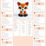 Free Adorable Crochet Pattern – Easy Amigurumi Arctic Fox