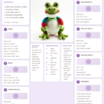 Crochet Free Frog Pattern – Easy Amigurumi Frog