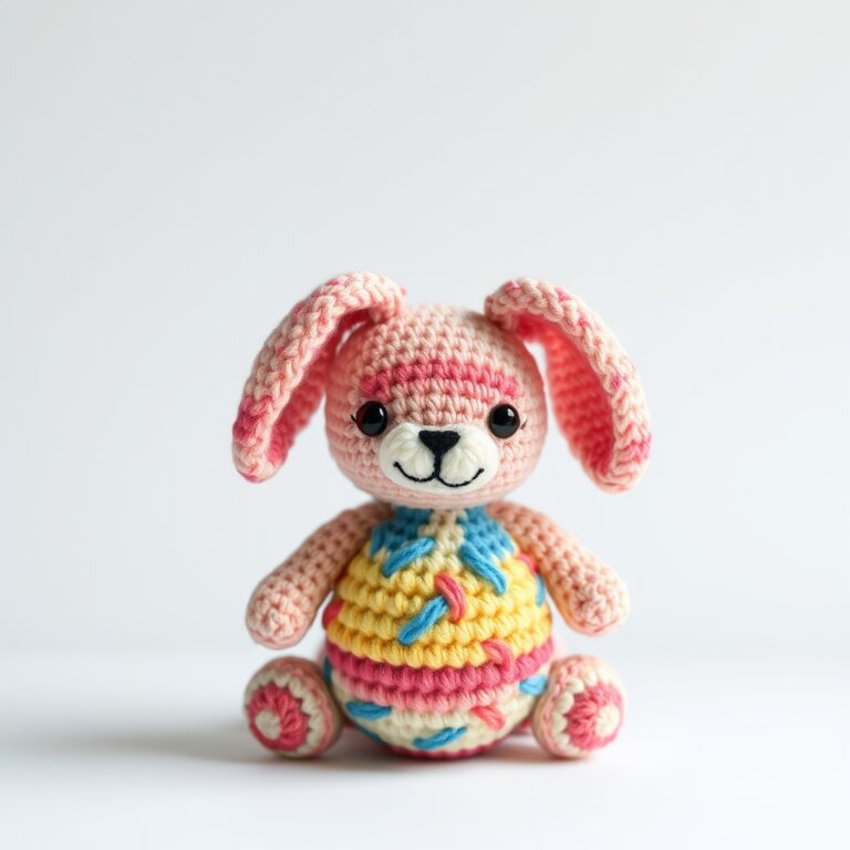 Bunny crochet pattern free – Easy amigurumi bunny